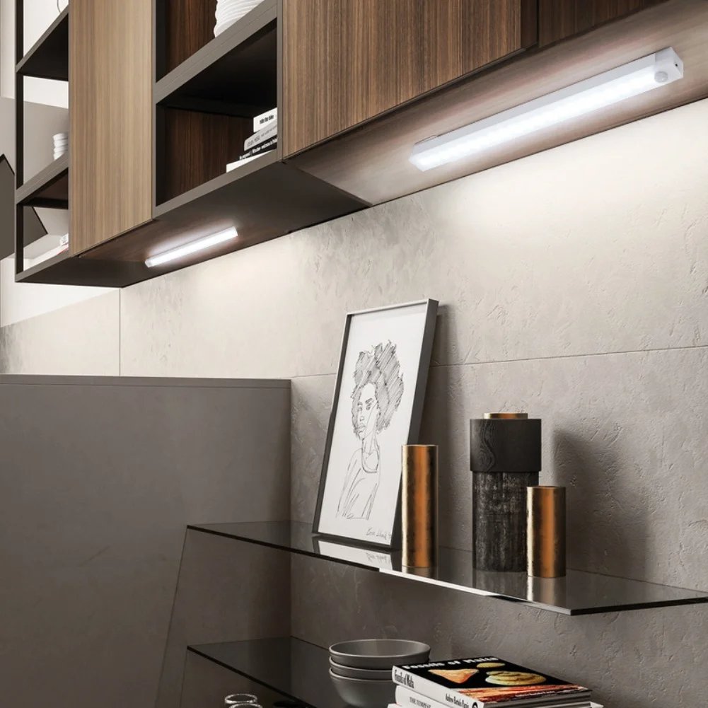 🔥LAST DAY SALE 49% OFF - 💡 Punch-free Smart Sensor Magnetic Rechargeable LED Lights